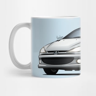 Peugeot 206 RC - White Mug